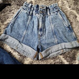 Denim High-Waisted Women Shorts